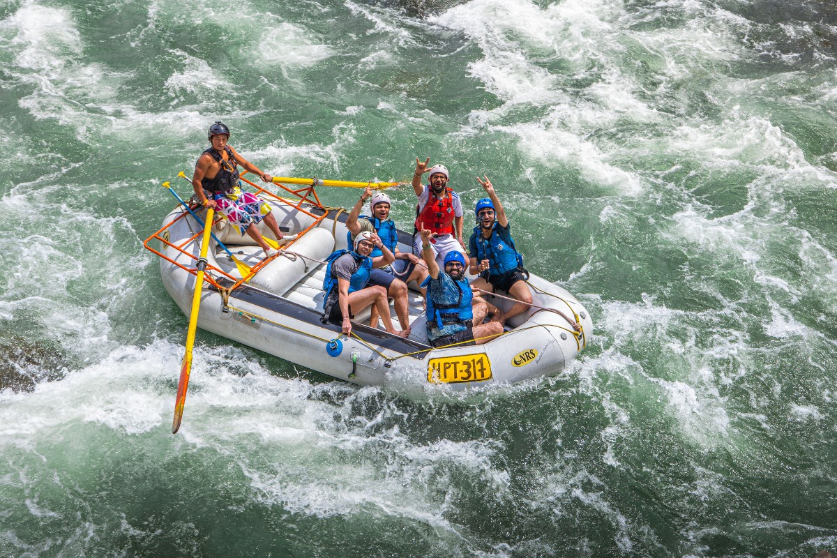 Rafting in Beas River at Kullu